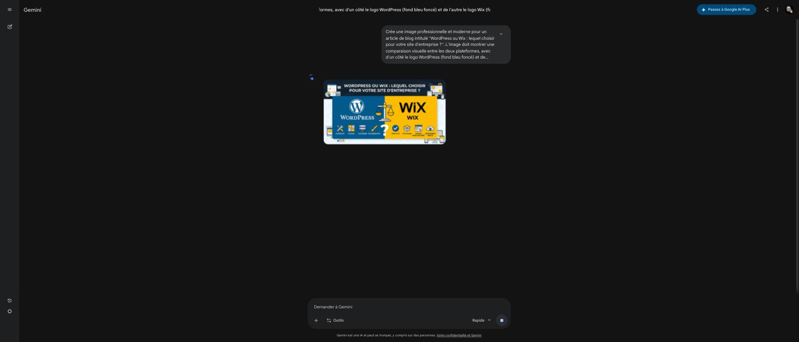 WordPress ou Wix : lequel choisir pour votre site d’entreprise ?